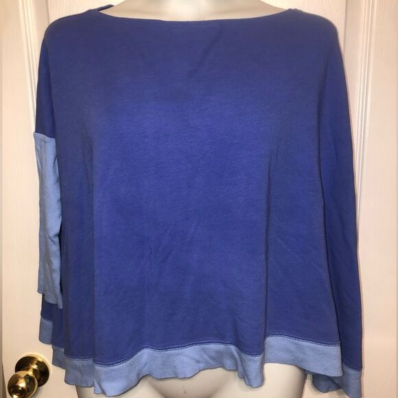 Lilly Pulitzer Size S/M Shiloh Poncho Beckon Blue - Picture 1 of 11